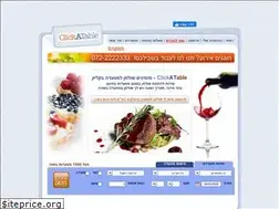 Sites similar to clickatable.co.il