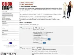 Sites similar to clickbusinesscards.com.au