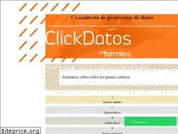 Sites similar to clickdatos.es