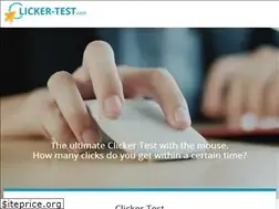 Sites similar to clicker-test.com