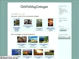 Sites similar to clickholidaycottages.co.uk