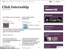 Sites similar to clickinternship.wordpress.com