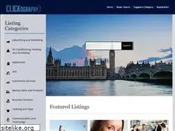 Sites similar to clickography.org