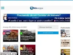 Sites similar to clicksergipe.com.br