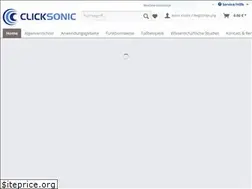 Sites similar to clicksonic.com