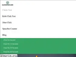 Sites similar to clickstest.com