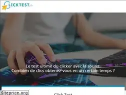 Sites similar to clicktest.fr