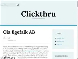 Sites similar to clickthru.se