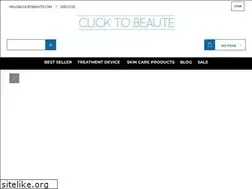 Sites similar to clicktobeaute.com