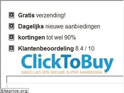 Sites similar to clicktobuy.nl