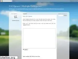 Sites similar to clickurlopener.blogspot.com