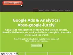 Sites similar to clickwinningcontent.com.au