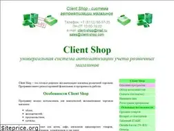 Sites similar to client-shop.com
