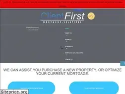 Sites similar to clientfirstmortgages.com