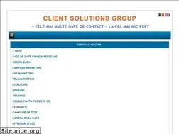 Sites similar to clientsolutions.ro