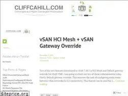 Sites similar to cliffcahill.com
