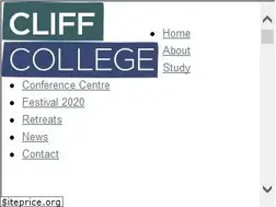 Sites similar to cliffcollege.ac.uk