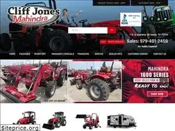 Sites similar to cliffjonesmahindratractor.com