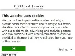 Sites similar to clifford-james.co.uk