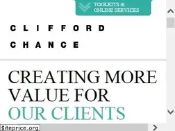 Sites similar to cliffordchance.com