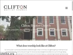 Sites similar to cliftonbaptist.org