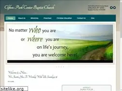 Sites similar to cliftonparkcenterbaptist.org