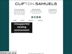 Sites similar to cliftonsamuels.com