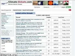 Sites similar to climate-debate.com