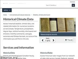 Sites similar to climate.weather.gc.ca