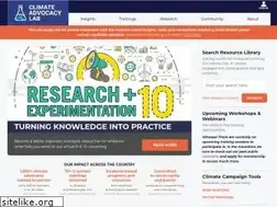Sites similar to climateadvocacylab.org