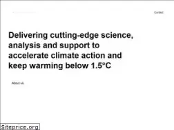 Sites similar to climateanalytics.org