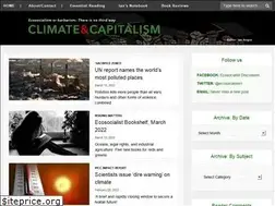 Sites similar to climateandcapitalism.com