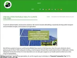 Sites similar to climateandjobs.eu