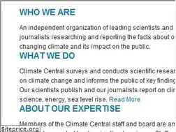 Sites similar to climatecentral.org