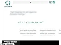 Sites similar to climateheroes.org