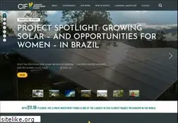Sites similar to climateinvestmentfunds.org