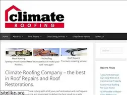 Sites similar to climateroofing.com.au