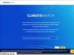 Sites similar to climatewatchdata.org