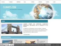 Sites similar to climats.com