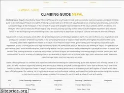 Sites similar to climbingguidenepal.com