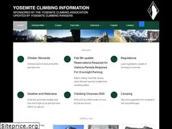 Sites similar to climbingyosemite.com