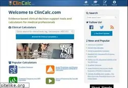 Sites similar to clincalc.com