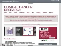 Sites similar to clincancerres.aacrjournals.org