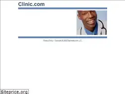 Sites similar to clinic.com