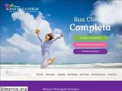 Sites similar to clinicaanapaulafidelis.com.br