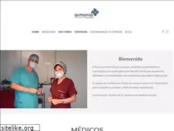 Sites similar to clinicaarmonia.com