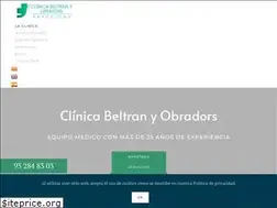 Sites similar to clinicabeltranyobradors.com