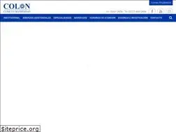 Sites similar to clinicacolon.com.ar