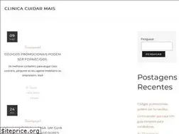 Sites similar to clinicacuidarmais.com.br