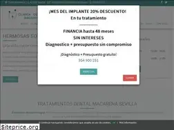 Sites similar to clinicadentalmacarena.es